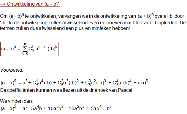 driehoek van pascal