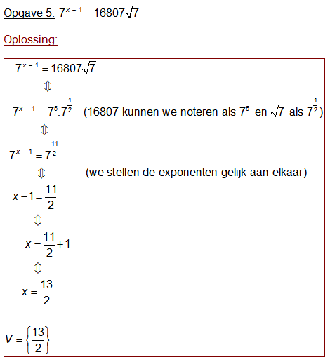 exponentieleongelijkheden