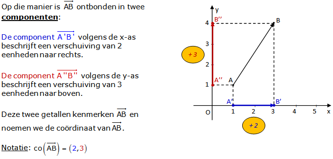 vector en coördinaat